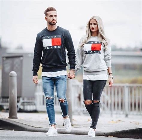 tommy hilfiger couple.